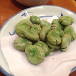 海老勝 - そら豆¥780