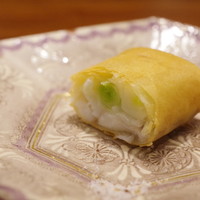 虎峰 - うるいと鱈の春巻