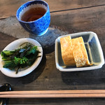 そば舎 あお - お通し