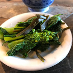 そば舎 あお - 菜の花のお浸し