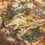 カレータンタン麺 花虎 - カレータンタン麺アップ