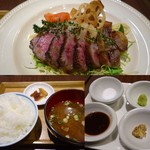 京洋食　まつもと - 黒毛和牛サーロインステーキ・150ｇ ¥4,500（税別）