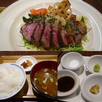 京洋食 まつもと - 黒毛和牛サーロインステーキ・150ｇ ¥4,500（税別）