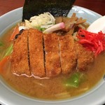 よしのや - とんかつラーメン　760円