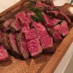 肉ya！ - 特選和牛からの贈り物　和牛甘味あるモモのレアステーキ