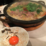 肉ya！ -  名物あぶりすき蘭王の黄身と出会う 