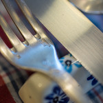 Bien - "Cristofle"牌（じるし）餐叉（ふぉーく）