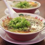 ラーメン魁力屋 - 料理写真:特製醤油ラーメンと特製醤油味玉ラーメン