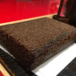 イッピン カフェ - 本日のおやつセットのほうじ茶カステラ 2016/04/19