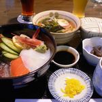 ビアムーン - 海鮮丼セット