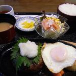 ビアムーン - ハンバーグセット