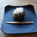 遊季の里 - 2017.02 チェックイン時のおもてなしは和菓子とお抹茶