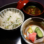 遊季の里 - 2017.02 しらすと芹の混ぜご飯