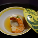 遊季の里 - 2017.02 蒸し物：里芋万頭、海老