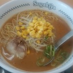 Sugakiya - 期間限定の味噌ラーメンです、スガキヤさんのラーメンはノーマルでもイベントメニューも全てうーまーいーぞー!