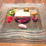 ル ボークープ - スペイン産雛鳥と海の幸のテリーヌ