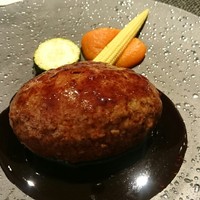 ahill ginza - 特製フォワグラ入りハンバーグステーキ
