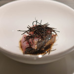 エクアトゥール - もろあじに黒トリュフ