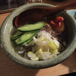 代官山 炭火焼肉 猿楽 - 冷麺で〆ちゃいます