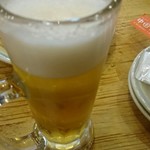 中国茶房８ - 生ビール（540円）