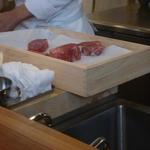 申虎 - 孫用に特別でお願いしたハンバーグ用にカット