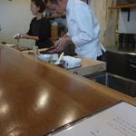 申虎 - 孫用に特別でお願いしたハンバーグカットシェフ了解済