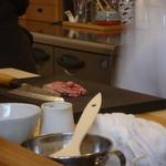 申虎 - 孫用に特別でお願いしたハンバーグのお肉