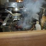 申虎 - 牛タタキ・・藁で炙り藁の香りを付け