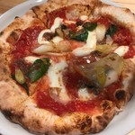 Pizzeria Cafe KOBERTA - アンチョビと下仁田ネギのトマトソースピッツァ