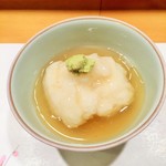 新ばし 星野 - ぐじのかぶら蒸し