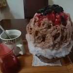 埜庵 - カフェモカ1080円*2017.02