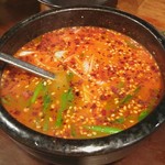 マル超ホルモン - コムタン(ハイパー←激辛)