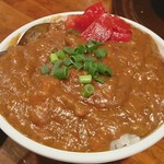マル超ホルモン - 茶碗カレー