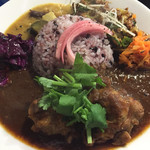 カレープレート、この一品で勝負！