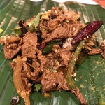 Spice&Dining KALA - ビーフペッパーフライ 花椒バージョン