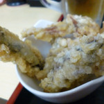 うどん市場 - いりこの天ぷら