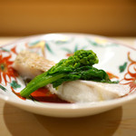 鮨 あらい - ノドグロ酒蒸し