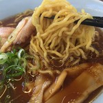 道の駅 びんご府中 レストラン - 中太ちぢれ麺