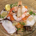 Bistro Le Gyudo! - 海鮮カルパッチョ980円