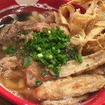 博多うどん酒場イチカバチカ - 肉ゴボ天うどん