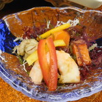 伊豆網代温泉　松風苑 - 大晦日　海鮮サラダ
