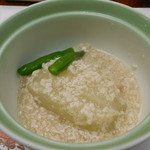 伊豆網代温泉　松風苑 - 元日夜　天王寺蕪の鶏そぼろ餡