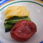 伊豆網代温泉　松風苑 - 1/2朝　香の物