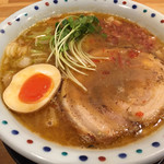 彩色ラーメンきんせい - 期間限定“焙煎海老味噌(800円)”