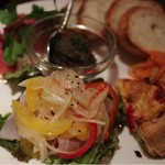 ガレット・バン - 前菜盛り合わせ(1620円)