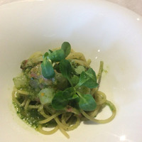 Cucina Italiana 東洞 - スパゲッティーニ、大根と春菊ペースト