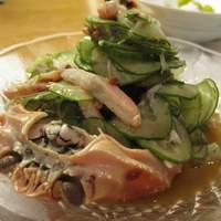 板前心 菊うら - せいこ蟹と胡瓜の酢の物