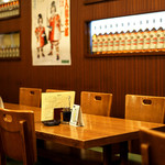 神谷バー - こうして見ると落ち着いた感じですが、混みあうと騒がしくなります^ ^