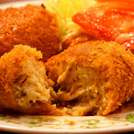 神谷バー - 濃厚なクリームとカニの風味が旨い！