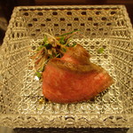 季節料理　なかしま - A5ランク牛肉のたたき